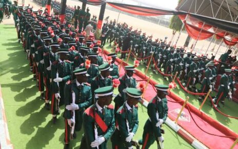 Nigerian Army shortlisted candidates